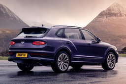 Bentley Bentayga Rear View Bentley Bentayga Rear View